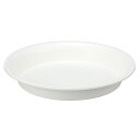 アップルウェアー 4905980432161 クラフトプレート 40型用WH ホワイト 鉢皿 プラスチック製受皿