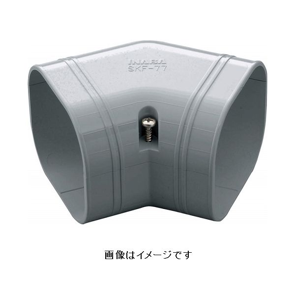 翌日出荷 因幡電工 イナバ SKF-77-G スリムコーナー平面45° SKF77G グレー スリムダクトSD 因幡電機産業 曲り 配管化粧カバー【キャンセル不可】