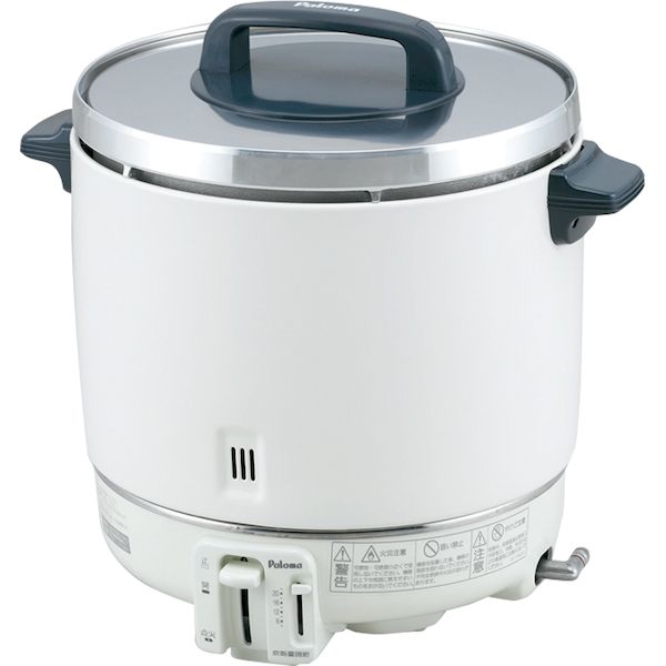 【商品説明】●サイズ：幅412x奥行337x高さ367mm●炊飯能力：1.2〜4.0L（6.7合〜22.2合）●重量：6.4kg●毎時ガス消費量：3.49kw3000kcal/h●ガス接続：9.5mm