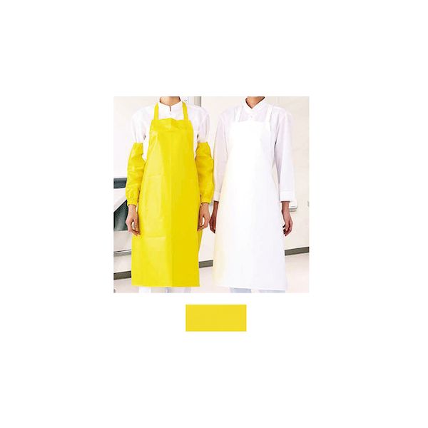 4991097105333 ワコウ ケータリングウェア マイティクロスエプロン ミニタイプ タスキ 3イエロー E1005−3