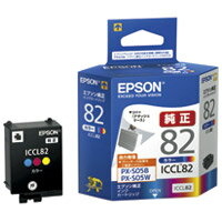 4988617196797 エプソン インクカートリッジICCL82 カラー EPSON 純正 モバイルプリンター用 約200ページ対応 3色一体型 純正インクカートリッジ