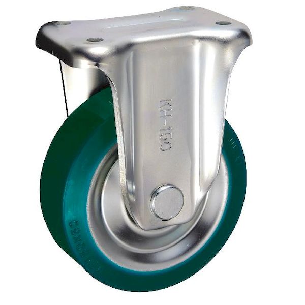 岐阜産研工業 ウカイ RFKH-100 KHタイプ キャスター サイズ100mm 鋼板製ウレタン RFKH100