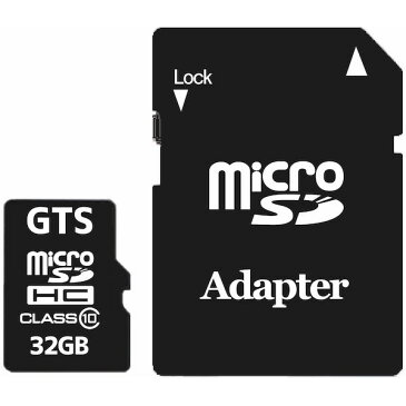 【ポイント2倍】【個数:1個】GTS GSMS032PAD マイクロSDカード 32GB