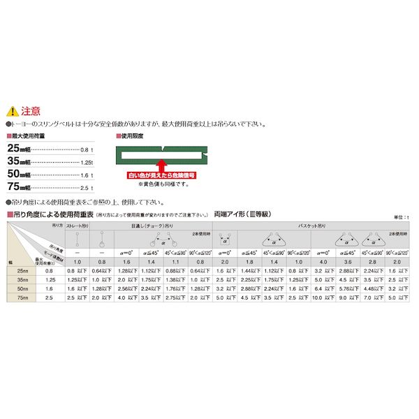 トーヨーセーフティ TOYO SAFETY 4962087301172 トーヨー キングスリングベルト 50...