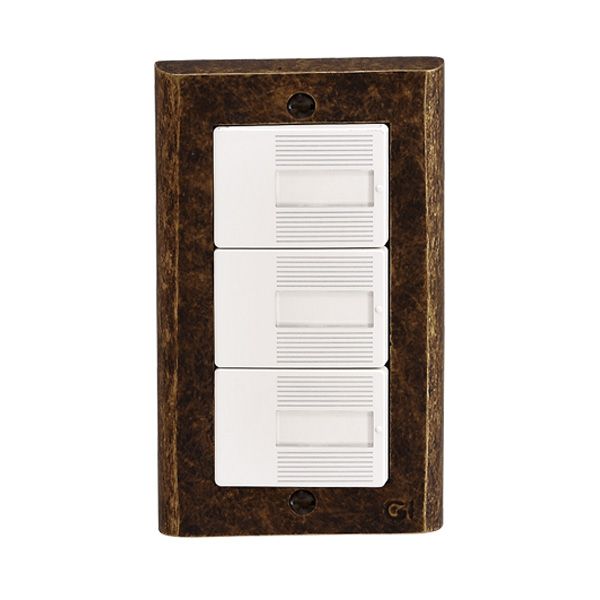 ゴーリキアイランド 790221 真鍮製スイッチプレート コスモシリーズ用 PC 古色 真鍮 スイッチカバー AN スイッチプレートPC アンティークデザイン真鍮製スイッチプレート