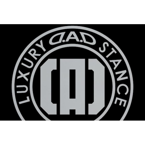 (LINEクーポン有)ギャルソン DAD ST153-02 D．A．D ボンネット ステッカー シルバー ST15302