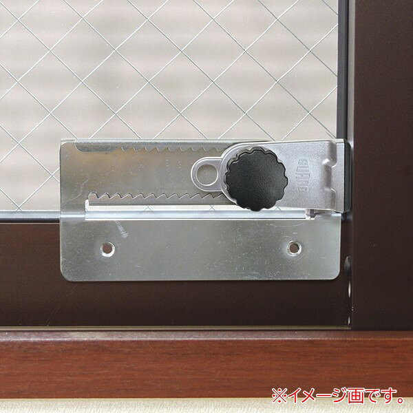 (LINE 有)ガードロック NO.542-B まどロックン 1．5L ブロンズ 防犯対策 協力テープ 工具不要 補助錠 簡単取 edenki-18239669 測定器・工具のイーデンキ サンプル画像3