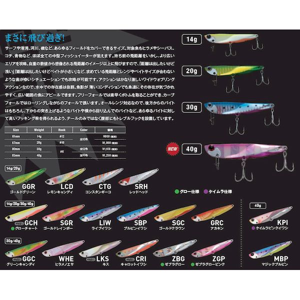 飛び過ぎダニエル 1g ジャクソン KAI カタクチイワシ の商品画像3枚目