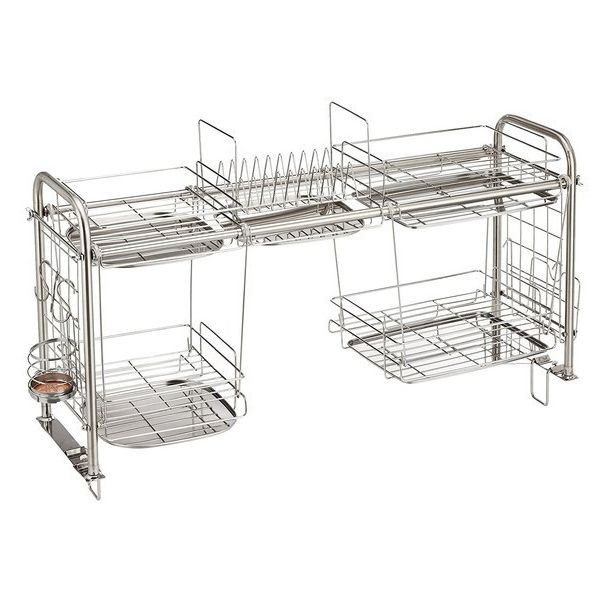 (LINEクーポン有)杉山金属 KS-2713 キチンとキッチン シンク収納ラック 組立式 下段オプション KS2713