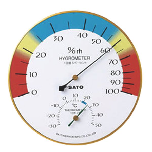 【商品説明】●測定範囲温度計:?30〜50℃湿度計:0%〜100%（1目盛5%）類似商品はこちら佐藤計量器製作所 SATO 754200 湿度15,193円佐藤計量器製作所 SATO 1022-00 ホ26,312円佐藤計量器製作所 SATO 8130-00 デ25,000円4974425800346 佐藤計量器製作所 44,773円佐藤計量器製作所 SATO 1069-00 デ3,975円4974425144600 佐藤計量器製作所 1,351円佐藤計量器製作所 SATO 1017-00 φ2,132円1-626-01 ハイエスト型湿度計温度計付 18,104円佐藤計量器製作所 SATO 8264-00 食9,566円佐藤計量器製作所 SATO 1014-00 ソ2,559円佐藤計量器製作所 SATO 1012-00 温3,628円佐藤 7308-00 ミニマックス1型最高最低5,934円