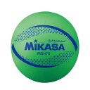 ミカサ MIKASA 4907225005406 MSN78－G ソフトバレー円周78cm 約210g 緑 カラーソフトバレーボール 検定球 MSN78G カラーソフトバレーボール検定球