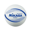 ミカサ MIKASA 4907225005444 MSN64−W ソフトバレー円周64cm 約150g 白 カラーソフトバレーボール ホワイト 小学...
