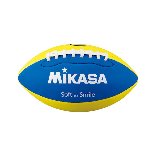 ミカサ MIKASA 4907225080571 FF－YBL フラッグフットボール 縫い 黄青 FFYBL ミカササッカーフラッグフットボールFF…