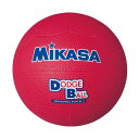 ミカサ MIKASA 4907225100514 D1 R ドッジ1号 教育用 ゴム 赤