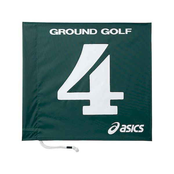 アシックス 4991925822166 GGG065 旗1色タイプ グリーン サイズ：1 グラウンドゴルフ グランドゴルフ GGG065-80 EQレクリエーション ニュースポーツ 1905