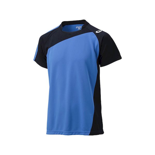 【在庫限り特価】アシックス 4994807609824 XW1321 ゲームシャツHS Iブルーxブラツ サイズ:L