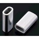 ふじわら アイオウル ACL-0.81 アルミクランプ管 ミニロック 適合ワイヤ径0.81mm 100個入り ACL0.81
