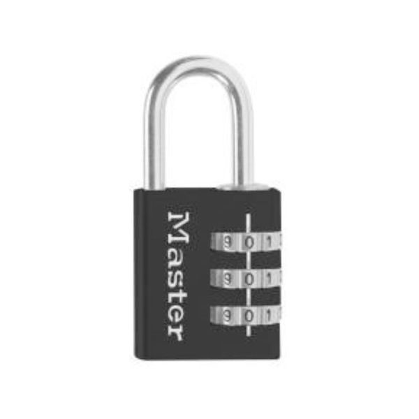 MASTER LOCK 0071649315558 630JADBLK ナンバー可変式南京錠 32mm ブラック