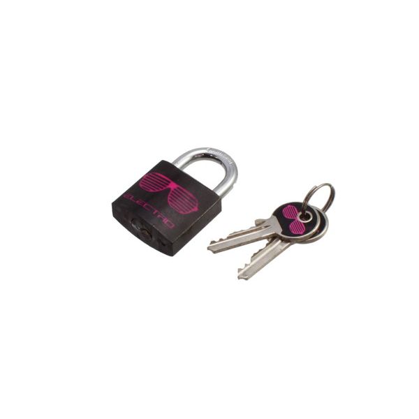 MASTER LOCK 3520190942555 3430EURDELEC シリンダー式プリントパターン南京錠