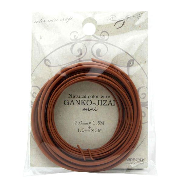 【11/25限定!抽選で最大100%ポイントバック】日本化線 4938901141743 GM74 ナチュラルカラーワイヤー 頑固自在 ミニ クワチャ