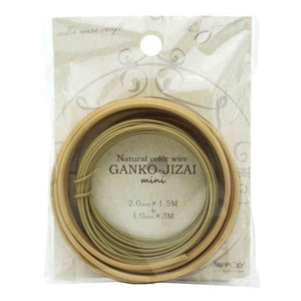 【11/25限定!抽選で最大100%ポイントバック】日本化線 4938901141866 GM86 ナチュラルカラーワイヤー 頑固自在 ミニ トウ