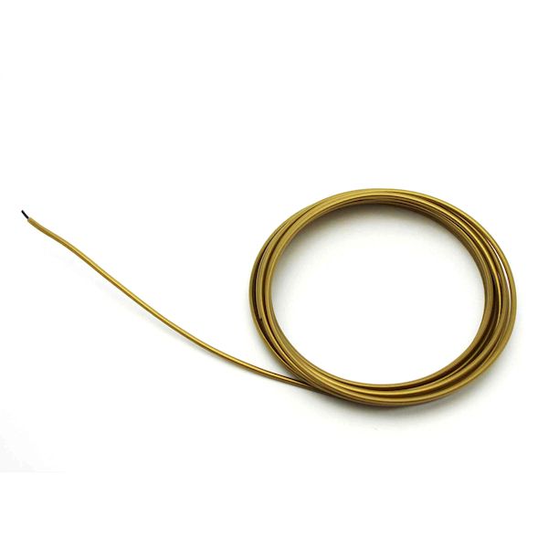 【11/25限定!抽選で最大100%ポイントバック】日本化線 4938901720016 デザインワイヤー 自遊自在 wire COLOR ゴールド 線径2φm...