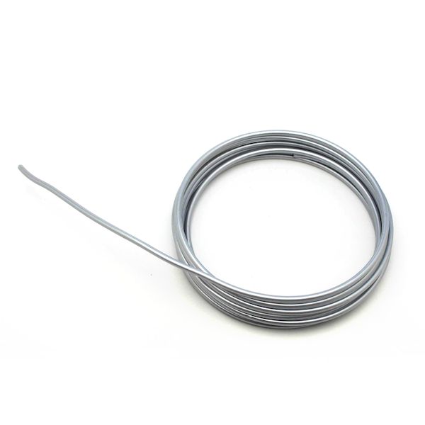 【11/25限定!抽選で最大100%ポイントバック】日本化線 4938901732026 デザインワイヤー 自遊自在 wire COLOR シルバー 線径3.2...