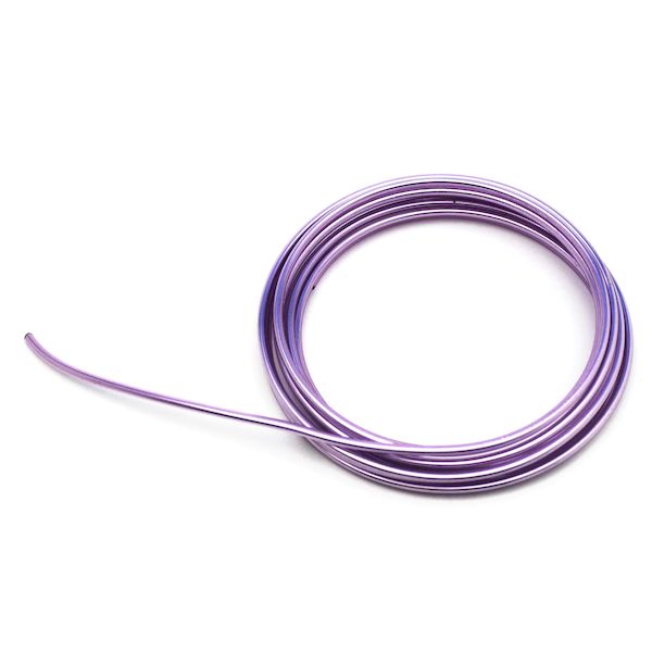 【11/25限定!抽選で最大100%ポイントバック】日本化線 4938901732248 デザインワイヤー 自遊自在 wire COLOR メタリックパープル ...