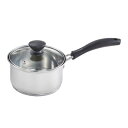 LIV PLUS ベストコ 4975970225691 プリオール ステンレス 片手鍋3層底 14cm ND−5991