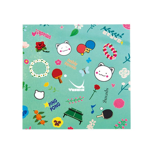 (LINEクーポン有)ヤサカ 4545326750872 【12個入】 にゃんこカラーシート 春