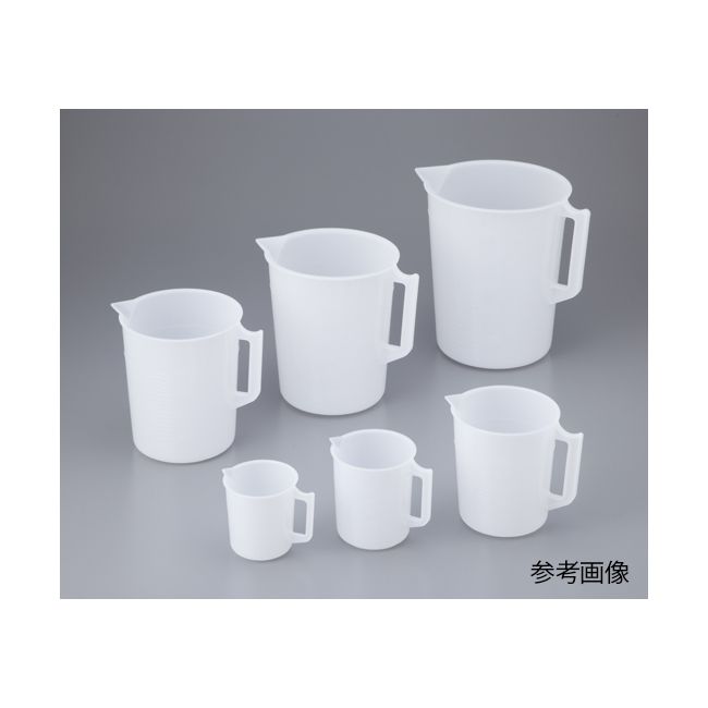 アズワン 1-4626-14 PE手付きビーカー 500ml【1個】 1462614