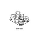 アズワン 4-525-11 フラスコ用ホルダー FP6−250【1個】 452511