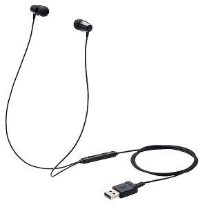 エレコム ELECOM HS-KD05UBK イヤホン 子供用 両耳 有線 マイク付 高耐久 USB 低音量仕様 ミュートスイッチ付 オンライン学習 ブラック HSKD05UBK安売り