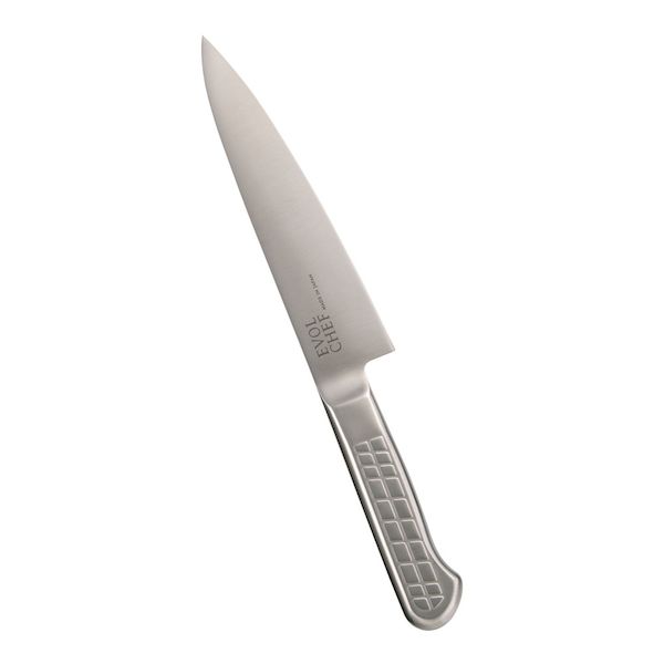 【商品説明】サイズ(cm)、全長(mm)、質量(g)、背厚(mm) 18、 307、155、2.0 EVOLCHEF(エボルシェフ)シリーズ●ステンレスの一体構造のため熱湯消毒や食器洗浄機、 食器乾燥機の使用が可能です。●材質:刃身/ハイカーボンステンレス刃物鋼 ハンドル/18-8ステンレススチール 重量（g）：142素材・材質：刃体：ハイカーボンステンレス刃物鋼原産国：日本類似商品はこちらAEB0605 エボルシェフ 牛刀 30cm18,849円AEB0604 エボルシェフ 牛刀 27cm16,572円AEB0603 エボルシェフ 牛刀 24cm13,899円AEB0602 エボルシェフ 牛刀 21cm11,789円AEB0202 エボルシェフ ペティ 15cm7,733円AEB0201 エボルシェフ ペティ 13cm7,569円AEB0401 エボルシェフ 三徳 17cm11,546円AEB0302 エボルシェフ 筋引 27cm15,035円AEB0301 エボルシェフ 筋引 24cm14,058円AEB0501 エボルシェフ 菜切 16．5c10,815円ADLG02 ヴォストフ グルメ牛刀 456218,029円4949362369133 カンダ DZ 牛刀26,824円