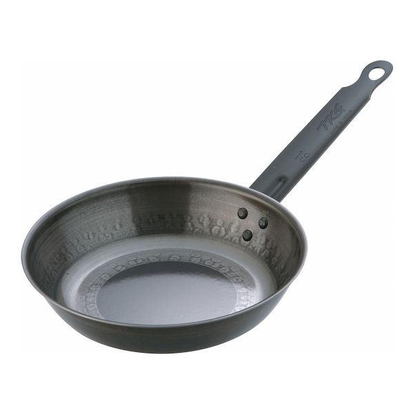(LINEクーポン有)AFL0906 TKGブルーテンパー ハンマーフライパン 18cm