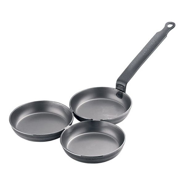 【11/25限定！抽選で最大100％ポイントバック】AHL31 デバイヤー 鉄3連フライパン 5140-03