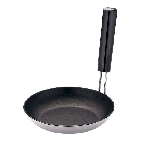 AOY5501 18−10PC柄 三層鋼親子鍋 フッ素加工 縦柄