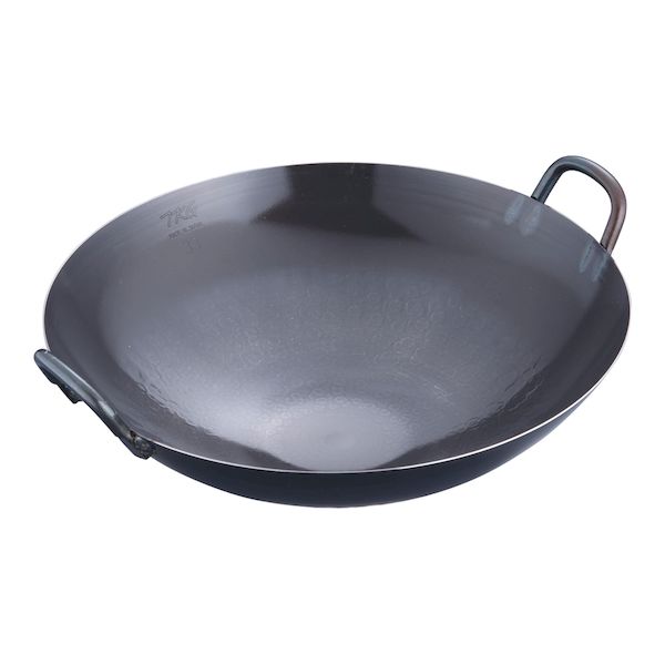 ATYC601 TKGブルーテンパーハンマー中華鍋 33cm