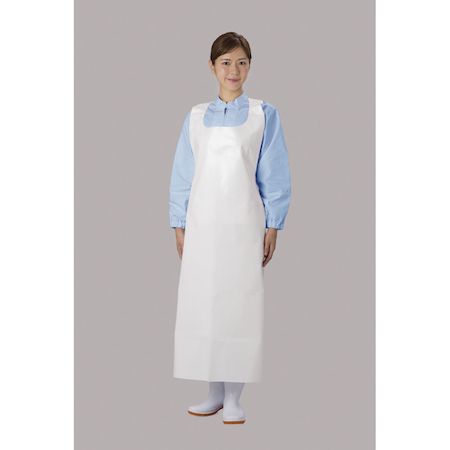 SEPD902 クリーンエプロンDX ホワイト