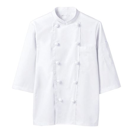 SMV0403 コックコート 7分袖6−603 L