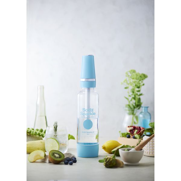 (LINEクーポン有)ソーダスパークル MS3-BL ソーダスパークル マルチスパークル3 ブルー 炭酸水メーカー MS3BL