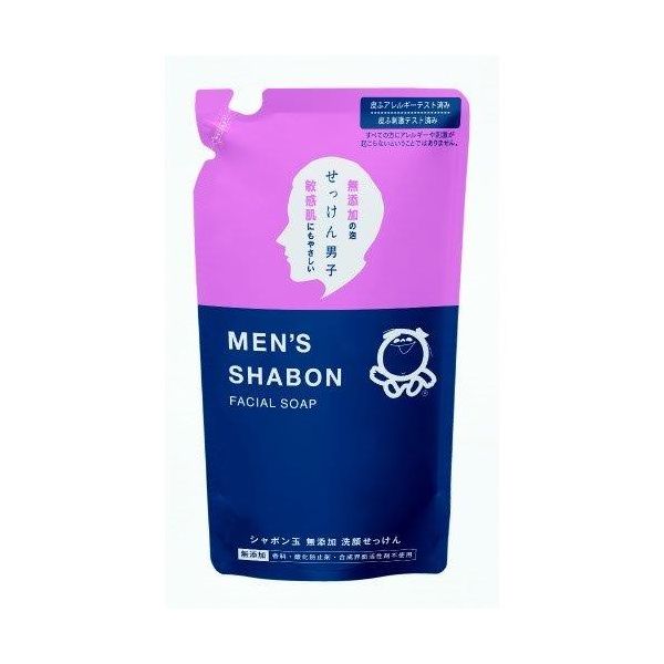 【11/25限定!抽選で最大100%ポイントバック】4901797033195 【36個入】 シャボン玉 メンズシャボンフェイシャルソープつめかえ用 92050...