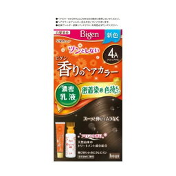 4987205052491 【27個入】 ビゲン 香りのヘアカラー 乳液 4A アッシュブラウン 87420【キャンセル不可】