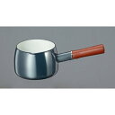 高木金属工業 4975357300706 オニキスブルー ホーローミルクパン 14cm ONB−14M