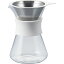 HARIO ϥꥪ 4977642151383 GLaSS Coffee Maker ۥ磻 SGCM40W