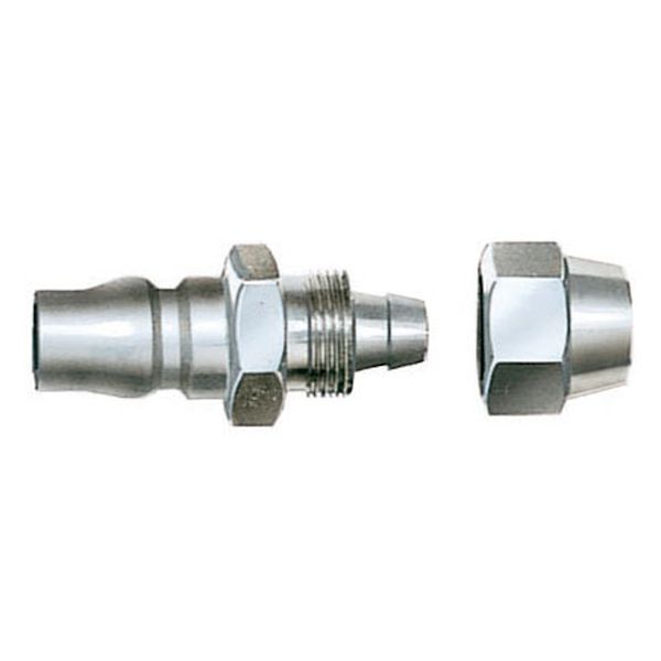 【個数：1個】ハタヤリミテッド HC-2P 直送 代引不可・他メーカー同梱不可 1／4プラグカプラ HC2P