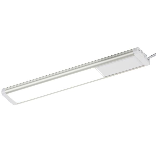 オーム電機 LT-NLEST05D-HN スイッチ式 LEDエコスリム 薄型1．4cm 長さ302mm／昼光...
