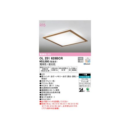 ǥå ODELIC OL251628BCR LED󥰥饤