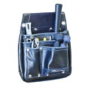 三共コーポレーション 4954458162178 DBLTACT 本革釘袋 DTL-07-BK #582501【キャンセル不可】(4)