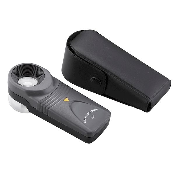 【11/25限定！抽選で最大100％ポイントバック】新潟精機 SK LL-15 LEDライトルーペ LL15